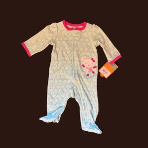 Carter’s Just One You Baby Girl Footed Sleeper Pajamas 3 Months Snowflake